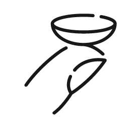 contact lens icon